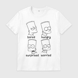Мужская футболка Bart Emotions