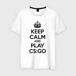 Мужская футболка Keep Calm & Play CS:GO