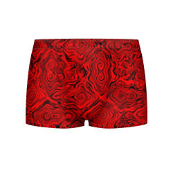 Трусы-боксеры мужские Tie-Dye red, цвет: 3D-принт