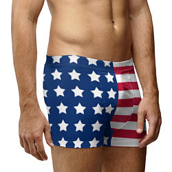 Трусы-боксеры мужские USA Flag цвета 3D-принт — фото 2