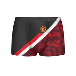 Трусы-боксеры мужские Man UTD FC: Sport Camo, цвет: 3D-принт