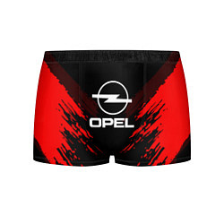 Трусы-боксеры мужские Opel: Red Anger, цвет: 3D-принт