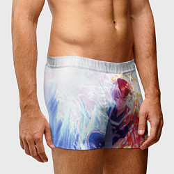Трусы-боксеры мужские Шото тодороки арт, цвет: 3D-принт — фото 2