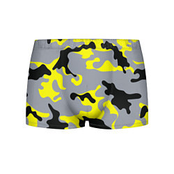 Мужские трусы Yellow & Grey Camouflage