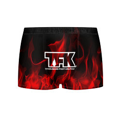 Трусы-боксеры мужские Thousand Foot Krutch: Red Flame, цвет: 3D-принт