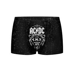 Трусы-боксеры мужские AC/DC: Run For Your Life, цвет: 3D-принт