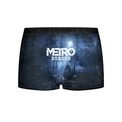 Трусы-боксеры мужские Metro Exodus: Dark Moon, цвет: 3D-принт