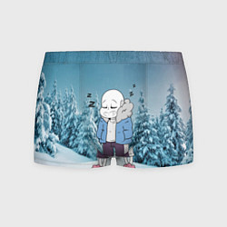 Трусы-боксеры мужские Sans Winter, цвет: 3D-принт