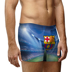 Трусы-боксеры мужские FC Barcelona, цвет: 3D-принт — фото 2