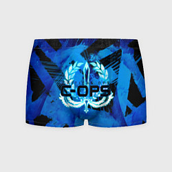 Трусы-боксеры мужские C-OPS, цвет: 3D-принт