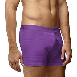 Трусы-боксеры мужские Фиолетовая волна, цвет: 3D-принт — фото 2