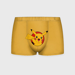 Трусы-боксеры мужские Pikachu, цвет: 3D-принт