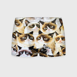 Мужские трусы КОТ МЕМ