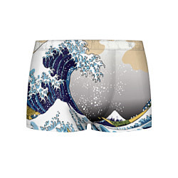 Мужские трусы The great wave off kanagawa