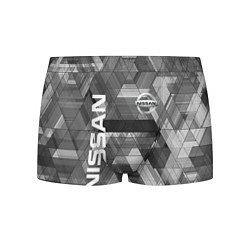 Трусы-боксеры мужские NISSAN, цвет: 3D-принт