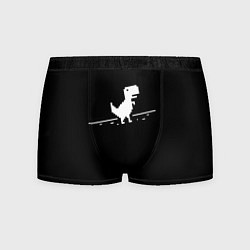 Трусы-боксеры мужские Динозавр Гугл Хром, цвет: 3D-принт