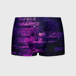 Трусы-боксеры мужские Purple-Wall, цвет: 3D-принт