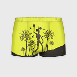 Трусы-боксеры мужские Siren Head, цвет: 3D-принт