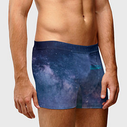 Трусы-боксеры мужские Услышь мой вой уже, это Voyager, цвет: 3D-принт — фото 2