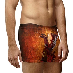Трусы-боксеры мужские Ванпанчмен, цвет: 3D-принт — фото 2