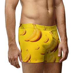 Трусы-боксеры мужские Банановый рай, цвет: 3D-принт — фото 2