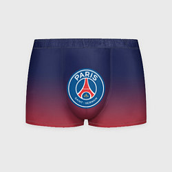 Трусы-боксеры мужские PSG ПСЖ PARIS SAINT GERMAIN, цвет: 3D-принт