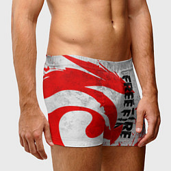 Трусы-боксеры мужские GARENA FREE FIRE ЛОГО ИГРЫ, ДРАКОН, цвет: 3D-принт — фото 2