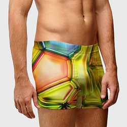 Трусы-боксеры мужские Абстрактная абстракция, цвет: 3D-принт — фото 2