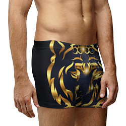 Трусы-боксеры мужские Золотой символ года Тигр, цвет: 3D-принт — фото 2