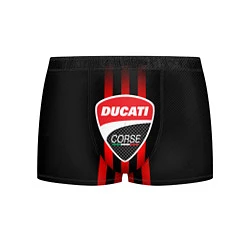 Трусы-боксеры мужские DUCATI CARBON LOGO ITALY CONCERN, цвет: 3D-принт
