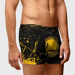 Трусы-боксеры мужские GOLDEN STATE WARRIORS? , БРЫЗГИ КРАСОК, цвет: 3D-принт — фото 2