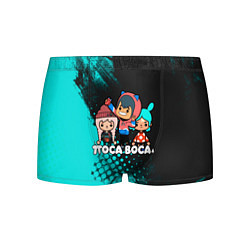 Трусы-боксеры мужские Toca Boca Рита и Леон, цвет: 3D-принт