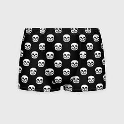 Мужские трусы UNDERTALE SANS SKULL FACE PATTERN УЗОР