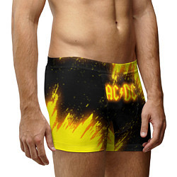 Трусы-боксеры мужские ACDC - Neon, цвет: 3D-принт — фото 2