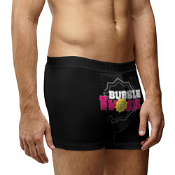 Трусы-боксеры мужские Bubble Kvass - emblem, цвет: 3D-принт — фото 2