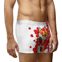 Трусы-боксеры мужские Лисенок 22, цвет: 3D-принт — фото 2