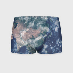 Трусы-боксеры мужские Земля из космоса, цвет: 3D-принт