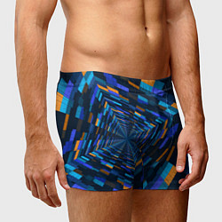 Трусы-боксеры мужские Geometric pattern Fashion Vanguard, цвет: 3D-принт — фото 2