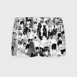Трусы-боксеры мужские Psycho Pass pattern, цвет: 3D-принт