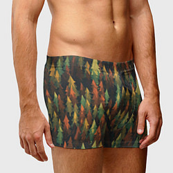 Трусы-боксеры мужские Spruce forest, цвет: 3D-принт — фото 2