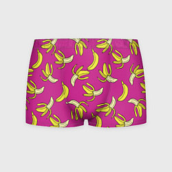 Трусы-боксеры мужские Banana pattern Summer Color, цвет: 3D-принт