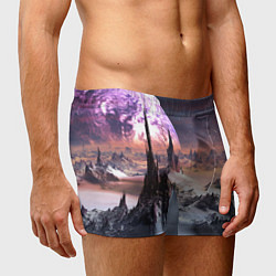 Трусы-боксеры мужские Cosmic fantasy art, цвет: 3D-принт — фото 2