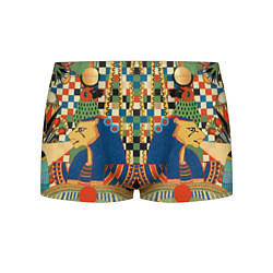 Трусы-боксеры мужские Египетский орнамент, цвет: 3D-принт