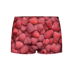 Трусы-боксеры мужские Малина - ягоды, цвет: 3D-принт