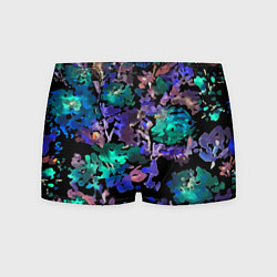 Трусы-боксеры мужские Floral pattern Summer night Fashion trend 2025, цвет: 3D-принт