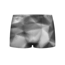 Трусы-боксеры мужские В серых тонах абстрактный узор gray abstract patte, цвет: 3D-принт