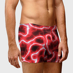Трусы-боксеры мужские Огненный камуфляж, цвет: 3D-принт — фото 2
