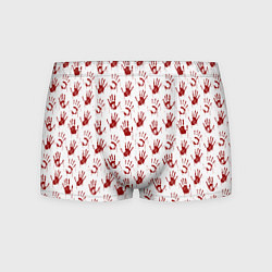 Трусы-боксеры мужские Кровавая рука, цвет: 3D-принт