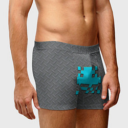 Трусы-боксеры мужские Space Invader, цвет: 3D-принт — фото 2