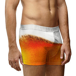 Трусы-боксеры мужские Тёмное пиво, цвет: 3D-принт — фото 2